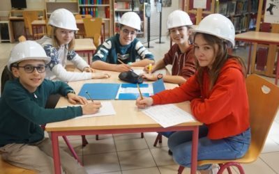 Visites des travaux du collège par les délégués élèves : compte-rendu n°1