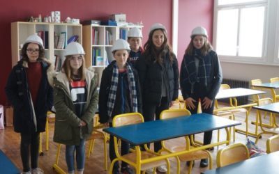 Visites des travaux du collège par les délégués élèves : compte-rendu n°3