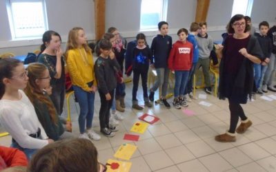 Atelier d’écriture poétique des sixièmes avec Mme Martineau