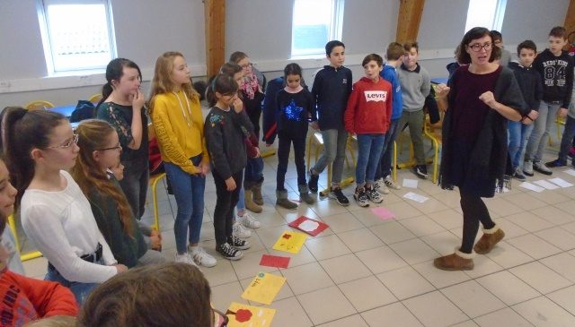 Atelier d’écriture poétique des sixièmes avec Mme Martineau