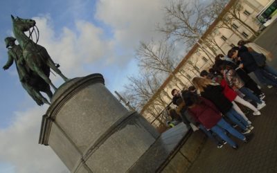 Visite guidée du pentagone architectural pour les 6eB