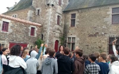 La classe Patrimoine à l’exposition des contes ce 19.10.23